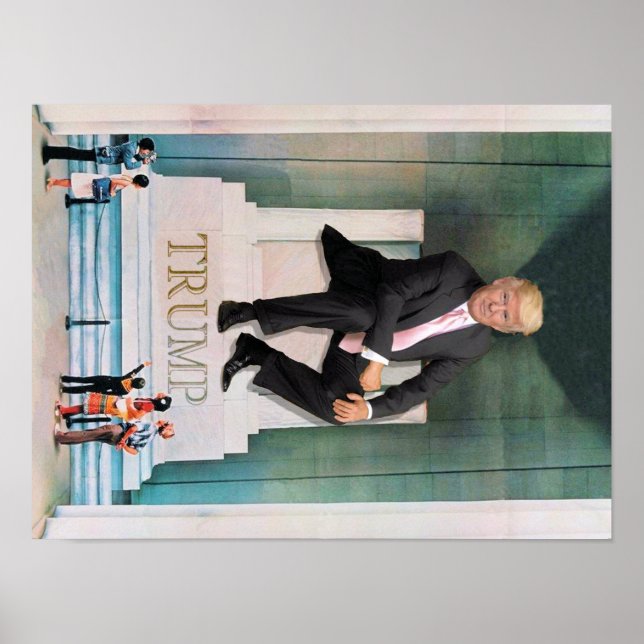 TRUMP ÄR PRESIDENT POSTER (Framsidan)