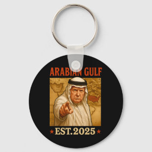 Trump Arabian Bukt 2025 Funny Trump Bukt i Arabien Nyckelring