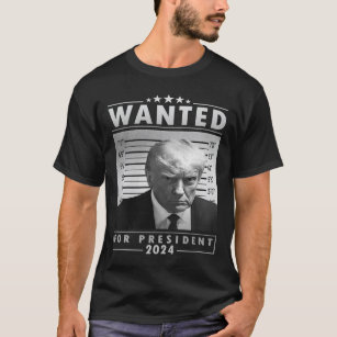 Trump Arrest Mugshot T-Shirt