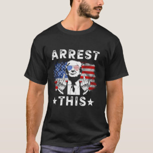 Trump Arrest this underliga Trump 2024 dömd Felon T Shirt
