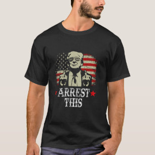 Trump Arrest this underliga Trump 2024 dömd Felon T Shirt