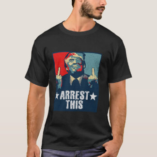 Trump Arrest this underliga Trump 2024 dömd Felon T Shirt