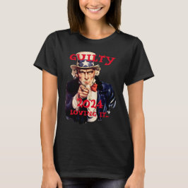 Trump Arrested Convicted 2024 farbror Sam T Shirt