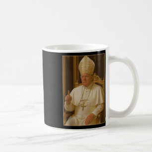 Trump As Vatican Church Pope Trump Funny Vatican C Kaffemugg