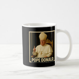 Trump As Vatican Church Pope Trump Funny Vatican C Kaffemugg