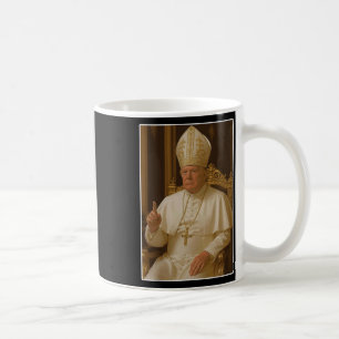 Trump As Vatican Church Pope Trump Funny Vatican C Kaffemugg