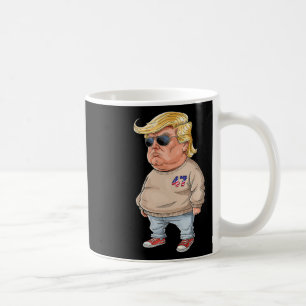 Trump att jag bara är en Chill-grabbar, 2024 Meme Kaffemugg