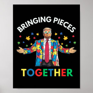 Trump Autism Awareness for Trump Autism Poster