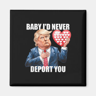 Trump Baby jag aldrig skulle deportera dig. Magnet