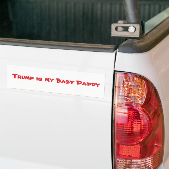 Trump baby pappa-dekal bildekal (På lastbil)