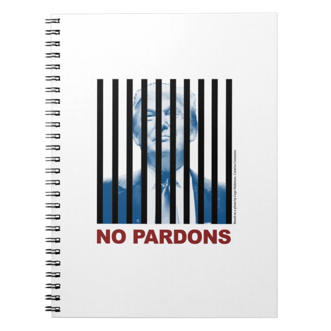 Trump bakom Pub - inga pardon 3 Anteckningsbok (Framsidan)