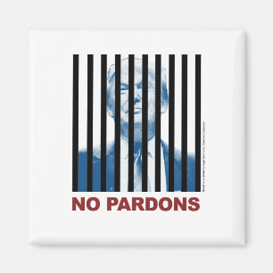 Trump bakom Pub - inga pardon 3 Magnet