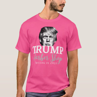Trump Barber Shop-nedskärningar 2024 T Shirt