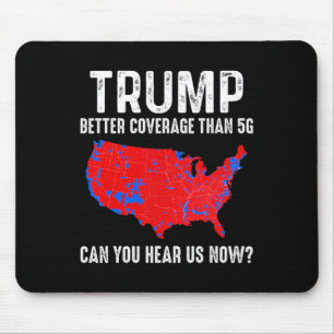 Trump Bättre Täckning Än 5g Karta Amerika Politisk Musmatta