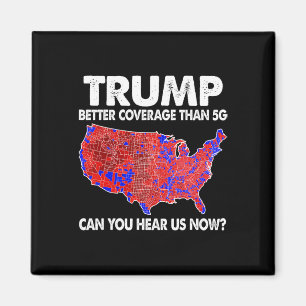 Trump Bättre Täckning Än 5g Karta Trump 5g Stöd Magnet