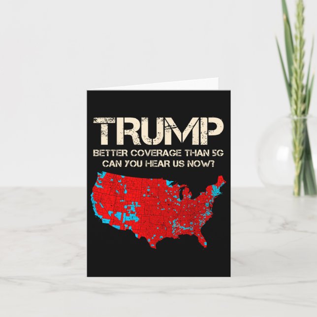 Trump bättre Täckning Trump Inauguration Kort (Framsida)