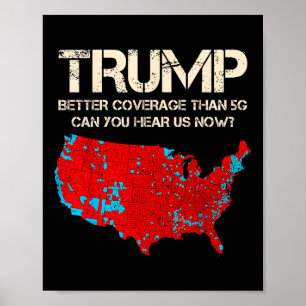 Trump bättre Täckning Trump Inauguration Poster