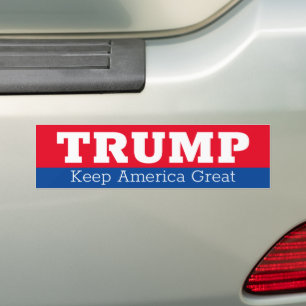 Trump Behålla America Underbar Bildekal