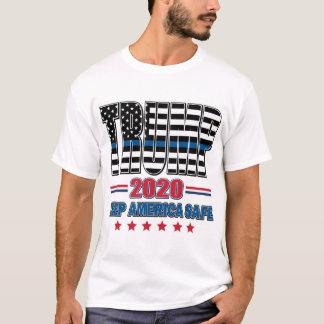 TRUMP - Behålla-Amerika-Säker T Shirt