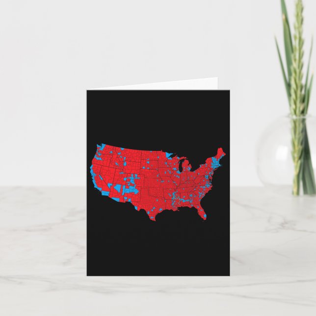 Trump Better Coverage 2024 Val Interactive M Kort (Framsida)