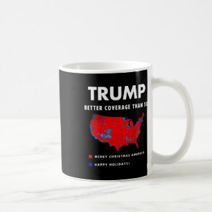 Trump Better Coverage Politik Funny Kaffemugg