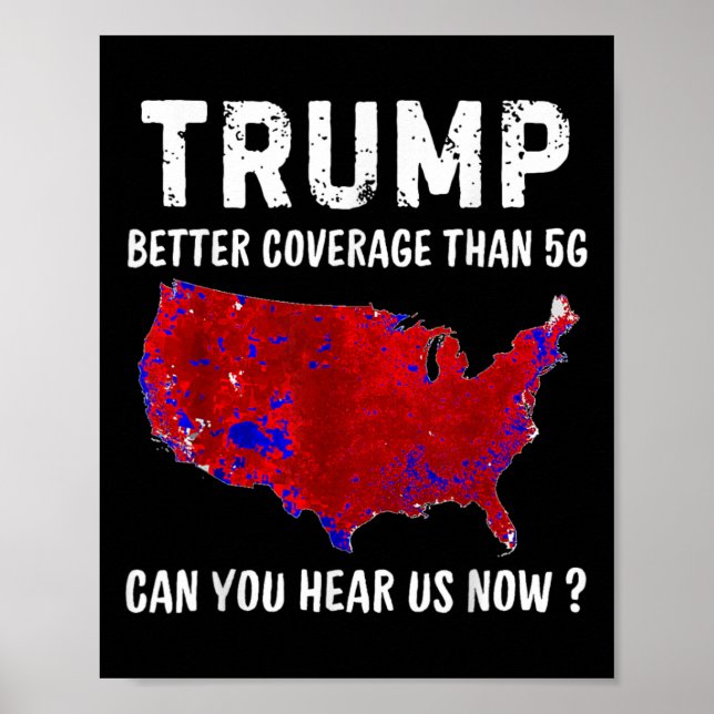 Trump Better Coverage Politik Poster (Framsidan)