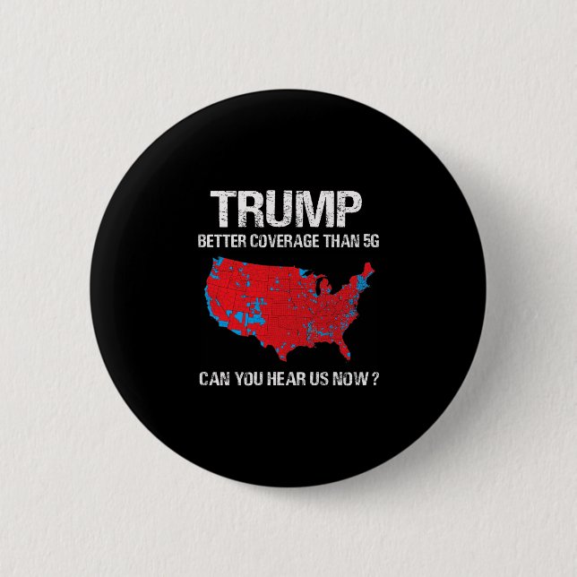 Trump Better Coverage Than 5g Funny Electoral Map  Knapp (Framsida)