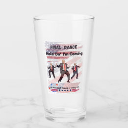Trump Beverage Drinking Glass Glaskopp