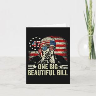Trump Big Bill One Big VSnygg Bill Funny Politi Kort
