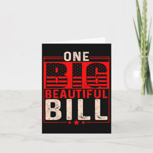 Trump Big Bill One Big VSnygg Bill Funny Politi Kort