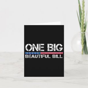Trump Big Bill One Big VSnygg Bill Funny Politi Kort