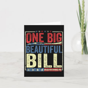 Trump Big Bill One Big VSnygg Bill Funny Politi Kort