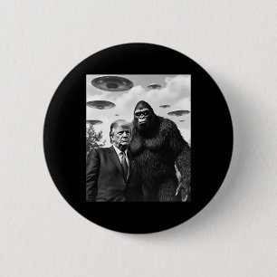 Trump Bigfoot Ufo Alienmöte Utomjordisk Knapp