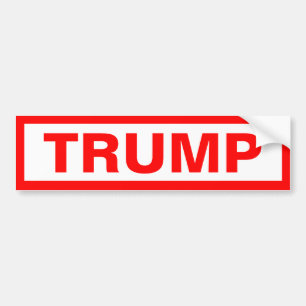 Trump Bildekal
