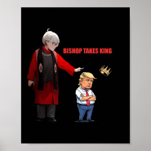 Trump Bishop Budde tar Kung Poster