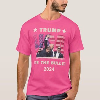 Trump Bita The Bullet Spara America 2024 T Shirt