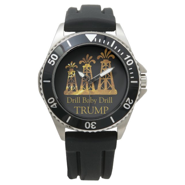 TRUMP BORRA BABY BORRA  ARMBANDSUR (Framsida)