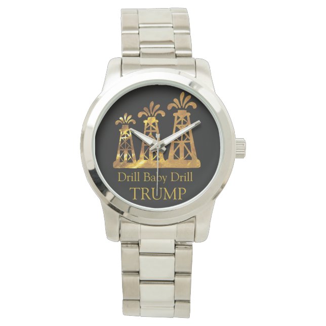 TRUMP BORRA BABY BORRA  ARMBANDSUR (Framsida)