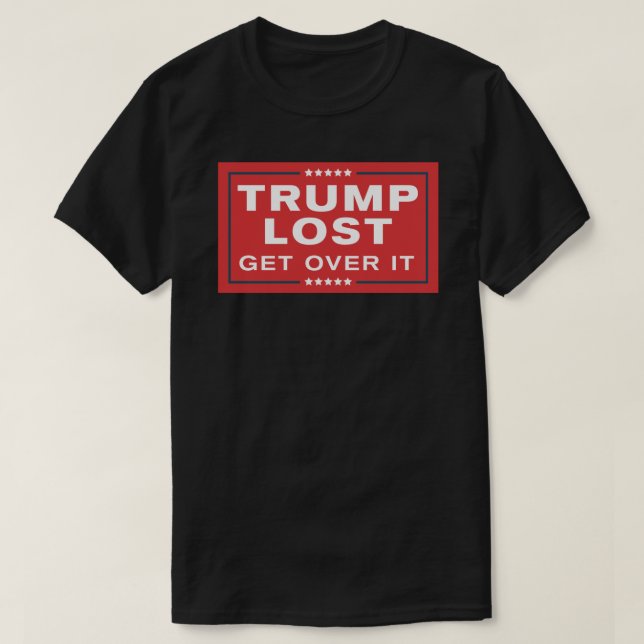 Trump Borttappad - få över den - Kampanj Sign Paro T Shirt (Design framsida)