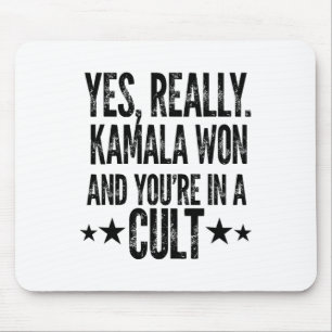 Trump Borttappad Kamala Won Du är i Cult Harris W Musmatta