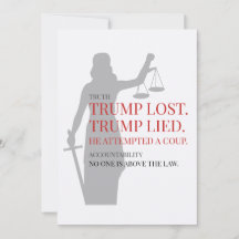 Trump Borttappad Ljugit ingen ovanför lagen