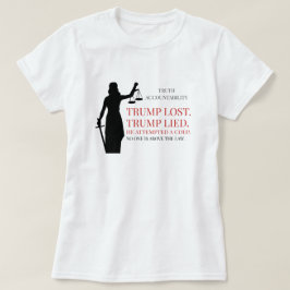 Trump Borttappad Ljugit ingen ovanför lagen T Shirt