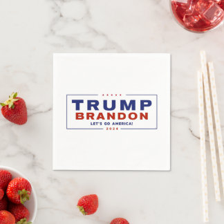 Trump Brandon 2024™ Papper Napkins Pappersservett
