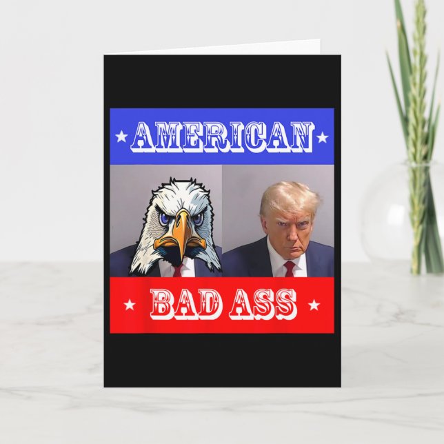 Trump Brottsfotografi  Kort (Framsida)