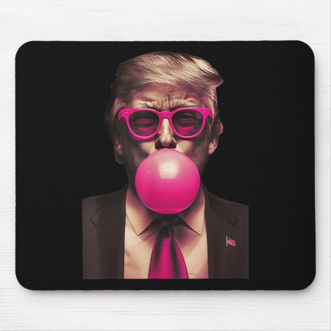 Trump Bubble Gum Funny Musmatta (Framsidan)