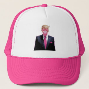 Trump Bubble Gum Keps