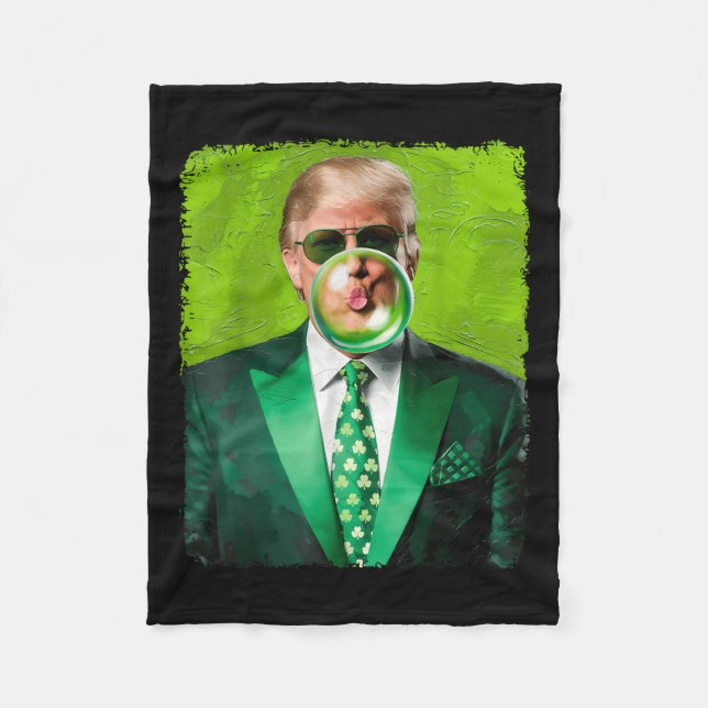 Trump Bubble Gum POLIRepublican St. Fleecefilt (Framsidan)