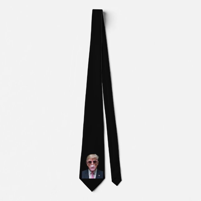 Trump Bubble Gum Rosa Rolig USA President Slips (Framsida)