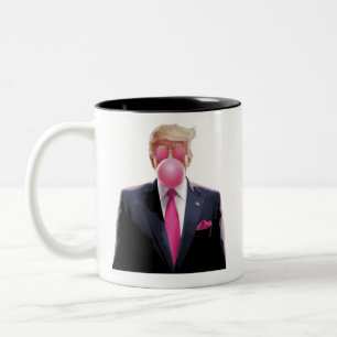 Trump Bubble Gum Två-Tonad Mugg
