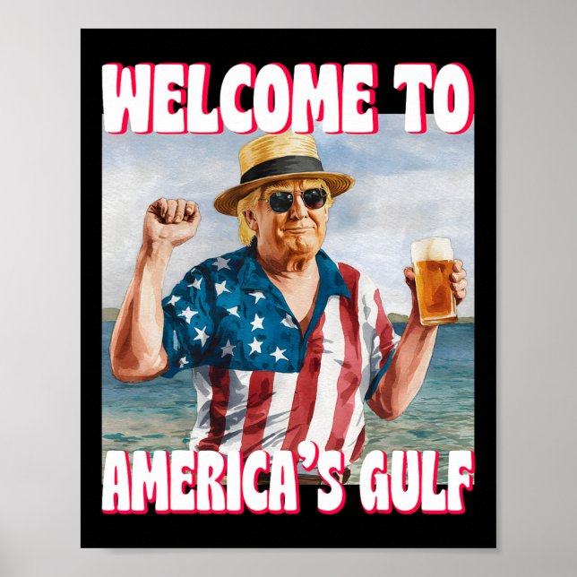 Trump Bukt i Förenta staterna, Förenta staternas l Poster (Framsidan)